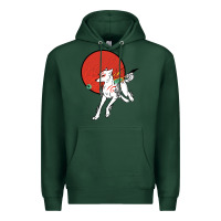 Sports Green Okami Premium Hoodie - ArtChic