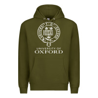 Army Green oxford university campus Premium Hoodie - ArtChic