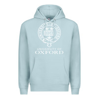 Blue Mist oxford university campus Premium Hoodie - ArtChic