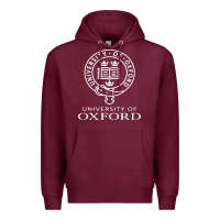 Burgundy oxford university campus Premium Hoodie - ArtChic