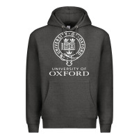 Charcoal Heather oxford university campus Premium Hoodie - ArtChic