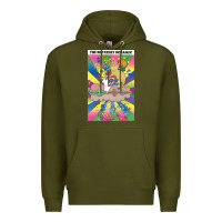 Army Green different drummer   peter max Premium Hoodie - ArtChic