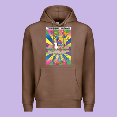 Different Drummer   Peter Max Premium Hoodie Designed By Artchic