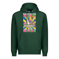Sports Green different drummer   peter max Premium Hoodie - ArtChic