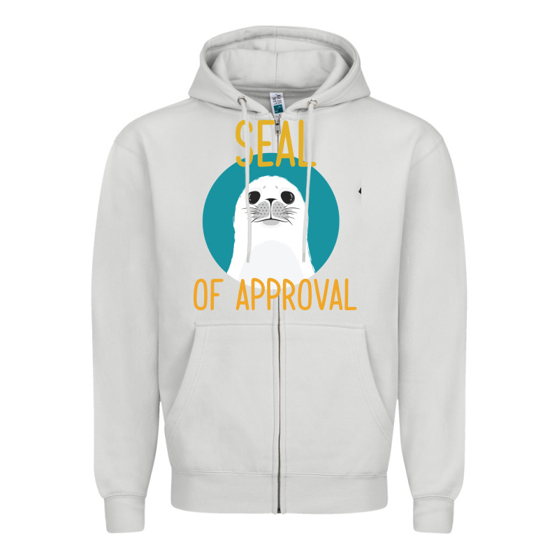 Seal Of Approval Zipper Hoodie by Bettercallsaul | Teevron