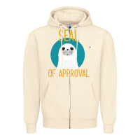Sandshell Seal of Approval Zipper Hoodie - Bettercallsaul