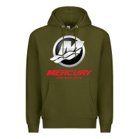 Army Green Mercury Marine Outboard Boat Premium Hoodie - ArtChic