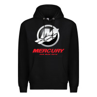 Black Mercury Marine Outboard Boat Premium Hoodie - ArtChic