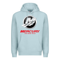 Blue Mist Mercury Marine Outboard Boat Premium Hoodie - ArtChic
