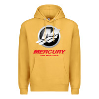 Mustard Mercury Marine Outboard Boat Premium Hoodie - ArtChic