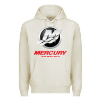 Oatmeal Heather Mercury Marine Outboard Boat Premium Hoodie - ArtChic