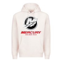 Pale Pink Mercury Marine Outboard Boat Premium Hoodie - ArtChic