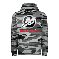 Slate Camo Mercury Marine Outboard Boat Premium Hoodie - ArtChic