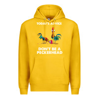 Lemon hei hei today's advice don't be a peckerhead Premium Hoodie - ArtChic