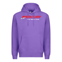 Purple Mercury Marine Outboard Boat Premium Hoodie - ArtChic