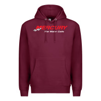 Burgundy Mercury Marine Outboard Boat Premium Hoodie - ArtChic