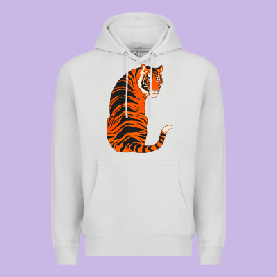Tiger Premium Hoodie Designed By Artchic