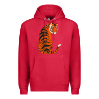 Cardinal tiger Premium Hoodie - ArtChic