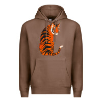 Chestnut tiger Premium Hoodie - ArtChic