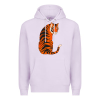 Lilac tiger Premium Hoodie - ArtChic