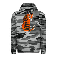 Slate Camo tiger Premium Hoodie - ArtChic