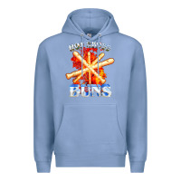 Colony Blue hot cross buns t shirt Premium Hoodie - ArtChic