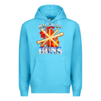 Ocean Blue hot cross buns t shirt Premium Hoodie - ArtChic