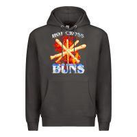 Smoke hot cross buns t shirt Premium Hoodie - ArtChic