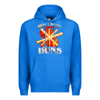 True Royal hot cross buns t shirt Premium Hoodie - ArtChic