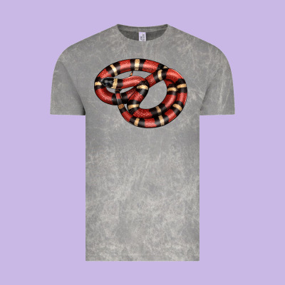 Milk Snake Vintage Tee Designed By Lillyallendesigns