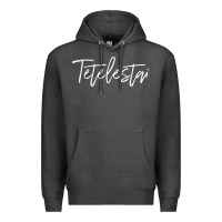 Charcoal Heather Tetelestai, Greek It Is Finished, Christian Easter Premium Hoodie - ArtChic
