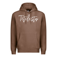 Chestnut Tetelestai, Greek It Is Finished, Christian Easter Premium Hoodie - ArtChic