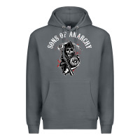 Rock horror skull sons of anarchy Premium Hoodie - ArtChic