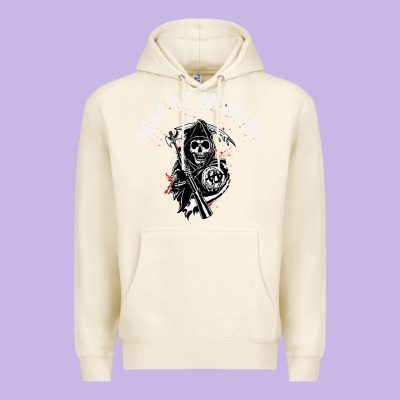 Horror Skull Sons Of Anarchy Premium Hoodie Designed By Artchic