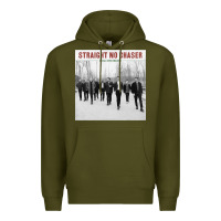 Army Green Straight No Chaser Social Christmasing Premium Hoodie - ArtChic