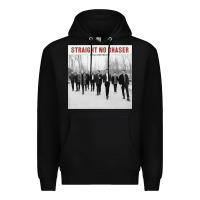 Black Straight No Chaser Social Christmasing Premium Hoodie - ArtChic