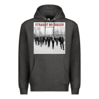 Charcoal Heather Straight No Chaser Social Christmasing Premium Hoodie - ArtChic