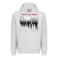 Dove Grey Straight No Chaser Social Christmasing Premium Hoodie - ArtChic