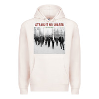 Pale Pink Straight No Chaser Social Christmasing Premium Hoodie - ArtChic