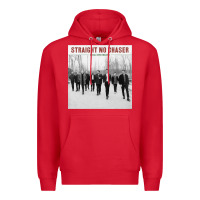 Red Straight No Chaser Social Christmasing Premium Hoodie - ArtChic