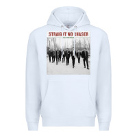 White Straight No Chaser Social Christmasing Premium Hoodie - ArtChic