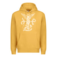 Mustard st michael archangel catholic angel defend us Premium Hoodie - ArtChic