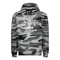 Slate Camo st michael archangel catholic angel defend us Premium Hoodie - ArtChic