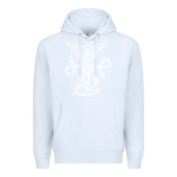 White st michael archangel catholic angel defend us Premium Hoodie - ArtChic