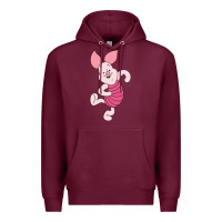 Burgundy piglet Premium Hoodie - ArtChic