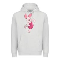Dove Grey piglet Premium Hoodie - ArtChic