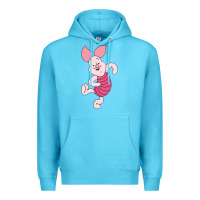 Ocean Blue piglet Premium Hoodie - ArtChic