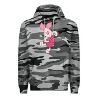 Slate Camo piglet Premium Hoodie - ArtChic