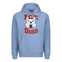 Colony Blue Fairbanks Ice Dogs Premium Hoodie - ArtChic