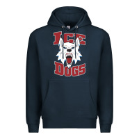 Navy Fairbanks Ice Dogs Premium Hoodie - ArtChic